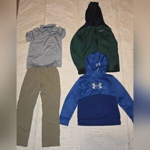 Boys clothing lot Size 8 Under Armour &  Nike
